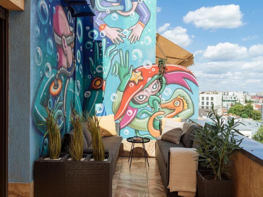 Terrasse Des Plongeurs Apartment Bucureşti Exterior foto